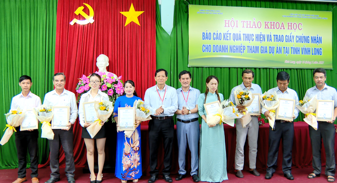 Sở Khoa học và Công nghệ  tỉnh Vĩnh  phối hợp với Viện Chất lượng ISSQ tổ chức Hội thảo Khoa học